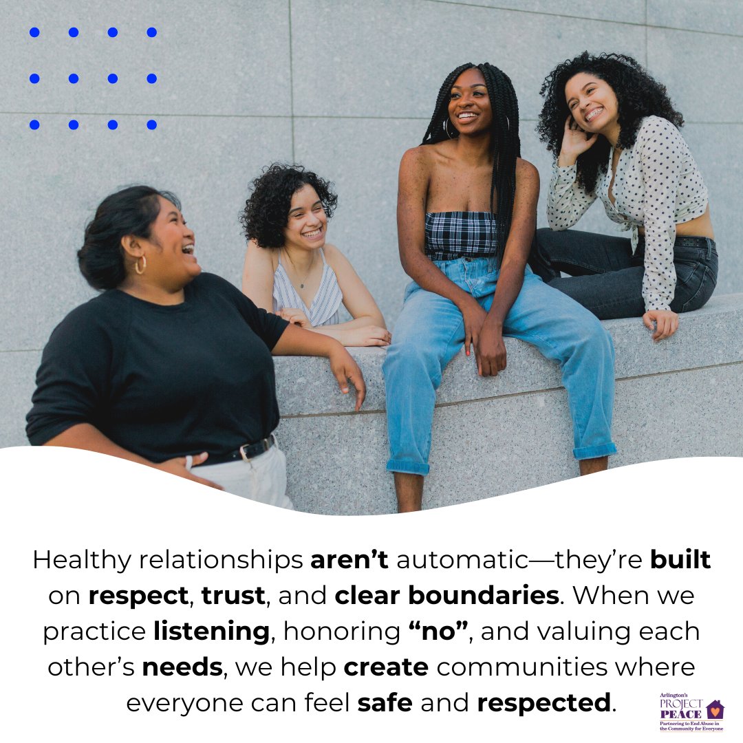 Healthy relationships are learned skills. Let’s model them every day. Need help navigating safety in your relationship:
📞 <a href="/DoorwaysVA/">Doorways</a>  Hotline: 703-237-0881
#HealthyRelationships #ConsentCulture