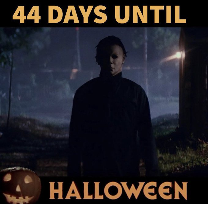 HalloweenFans2's tweet photo. 44 Days Until Halloween 🎃 #Halloween2025 https://t.co/73xgFLsko5