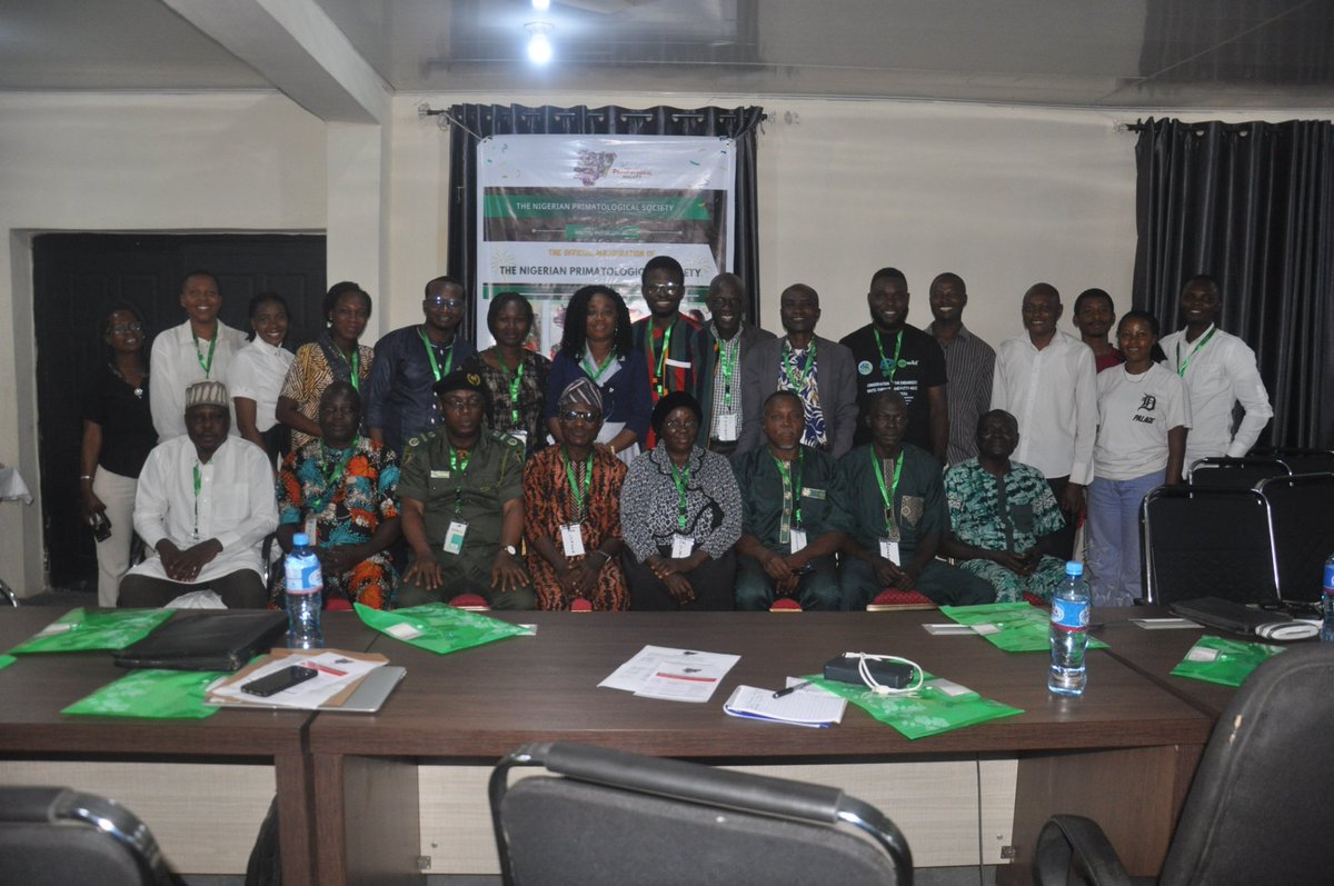 Nigerian Primatological Society tweet media