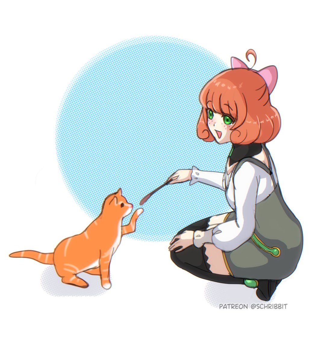 Schrwby's tweet image. 🐈 #pennypolendina #rwbyfanart #rwby