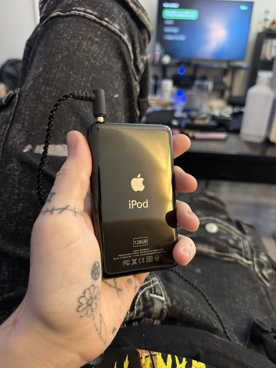 nerdposting because its my account! buy an ipod! fucking sick little thing i absolutely adore mine. customized the shell aswell as the storage and battery size!