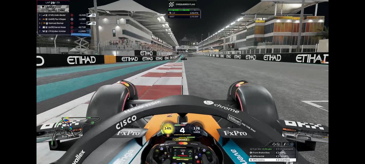 Engineering result | FORS🇦🇪
Q: P17 (QB)
R: P5 (pen removal)
Samuel had to drive with 10 minutes notice. We pulled the pin twice in SC and it worked. We managed it really well and helped him as much possible with late notice.
Maybe potential P3🙂
<a href="/SamuelBarker004/">Samuel Barker</a> <a href="/QRT_SimEsports/">Team QRT</a>