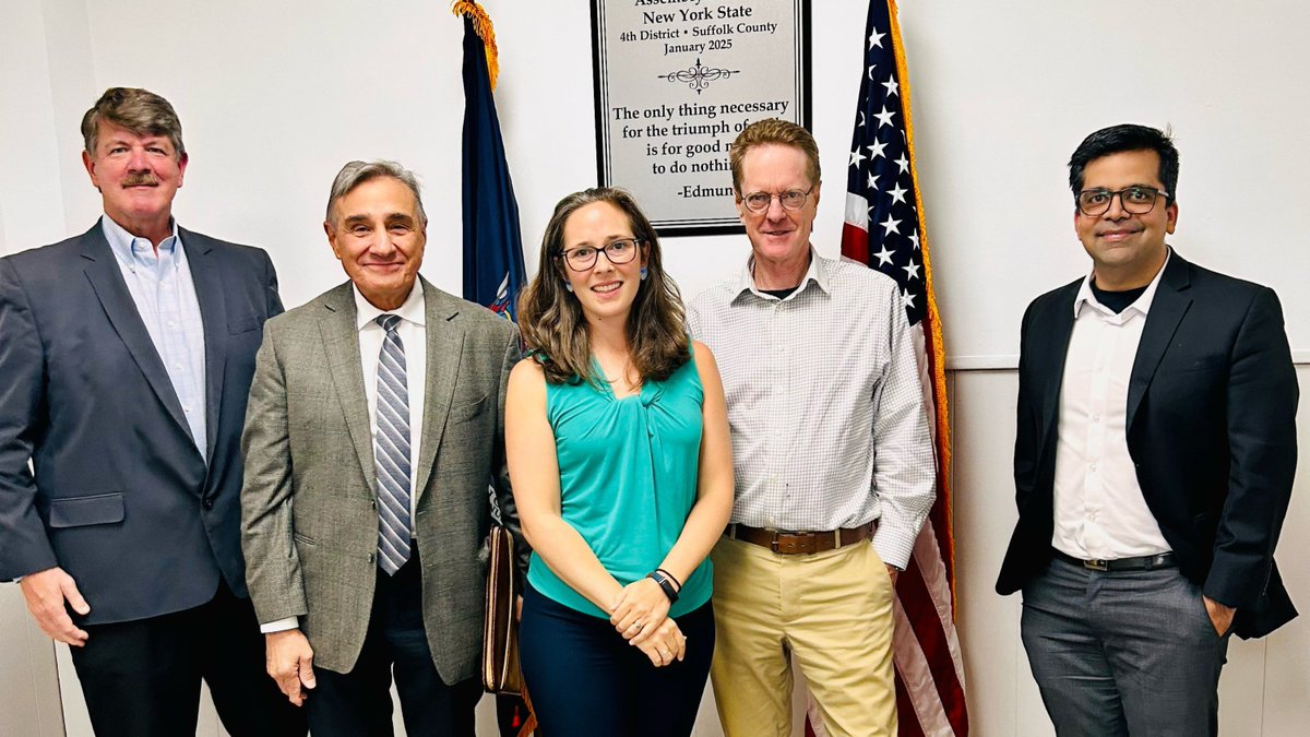 Center leadership had a great visit with Assemblywoman Rebecca Kassay yesterday. We are grateful to Kassay for her strong support and deep understanding of the environmental issues facing our communities. #waterquality #PFAS