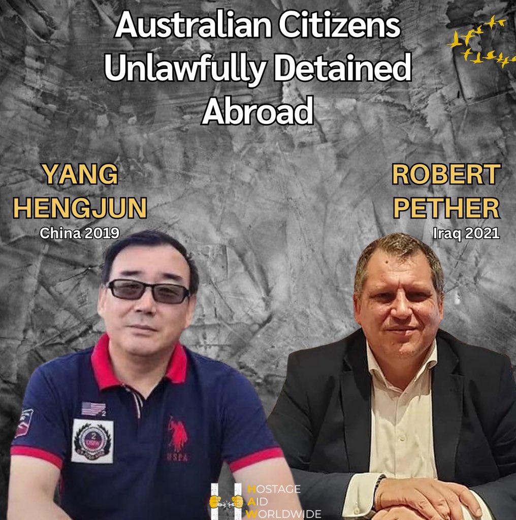 Yang Hengjun has been unlawfully detained in China for 2,435 days.
Robert Pether was released from Iraq but remains under a travel ban, living on the streets with no means to support himself.
Dear <a href="/AlboMP/">Anthony Albanese</a> <a href="/SenatorWong/">Senator Penny Wong</a>, how long will you remain silent about the suffering of