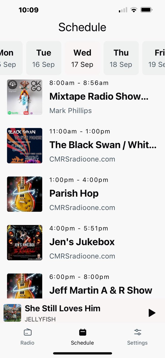 M_Stavroupolis's tweet photo. We sincerely hope you're all enjoying "Cardinal Capey" as he jogs his appreciated listeners down #MemoryLane with his coveted show #ParishHop, which runs until 4:00 p.m. CST.
Today "The Cardinal' highlights Pink Floyd's 1975 album Wish You Were Here, a conceptual album primarily exploring themes of absence, the insincerity of the music industry, and a tribute to former band member Syd Barrett.
Highlights of that include the two-part, nine-movement epic "Shine On You Crazy Diamond," the satirical "Have a Cigar" and "Welcome to the Machine", the iconic title track.
Next on tap at 4:00 p.m. is Jen's Jukebox where this iconic DJ dazzles you with the best in classic rock and metal, as well as unknown new artists.
Her featured classic album today is Guns & Roses Use your Illusion 1. Released on the same day as its counterpart Use Your Illusion II, Use Your Illusion I is a sprawling album that features a mix of hard rock tracks and well-known ballads like "November Rain" and "Don't Cry."
Finally, Her featured new album is A New World Rising by the German heavy metal band Rage which will be released September 26! #NewMusic
For these and many more thought-provoking and nostalgic
Presentations on https://t.co/rSw5wMM4nN definitely worth your time, please check your local schedule for times in your area.
All times🇺🇲CST
https://t.co/CtrJzuzEEt
-------------------------
@CaboWabo34
@Doctor_Mew1963
@SpungeeGoodness
@TheOldMansPodc1
@MetalMamaLady
@AreCapes
@CRMSradioone
