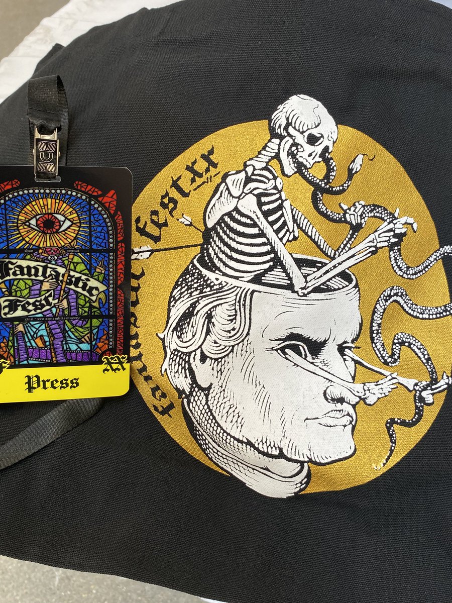 geared up for <a href="/fantasticfest/">Fantastic Fest</a>! 😈