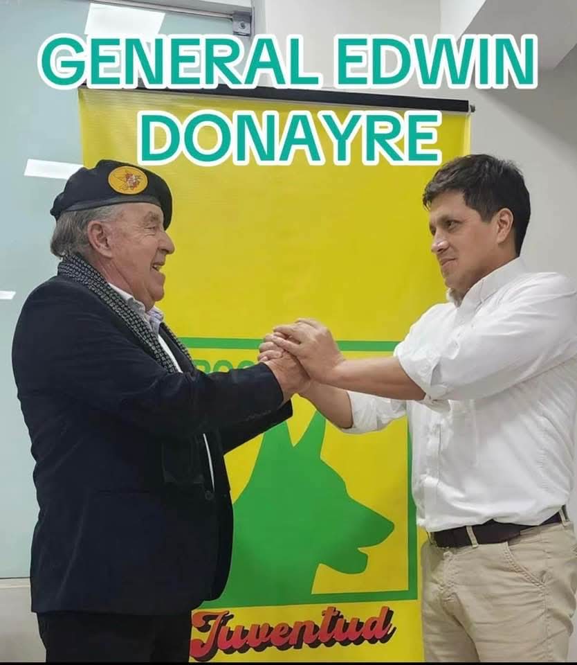 Y está en carrera para ser senador en el 2026