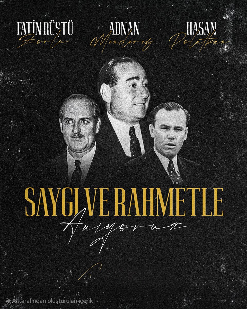 Mekanları cennet olsun..