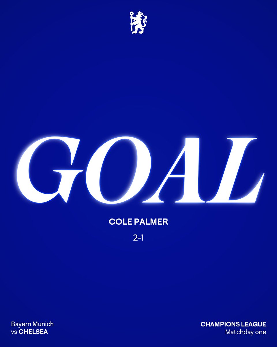 Cole Palmer, what a goal! Instant response! 

🔴 2-1 🔵 [28] #CFC | #UCL