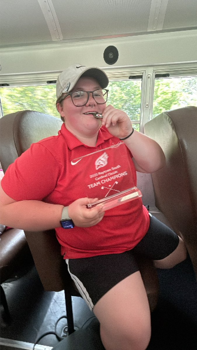 The girls won the Cardinal Classic today!!! Jordan Davis was medalist and all 5 girls placed in the top 10.