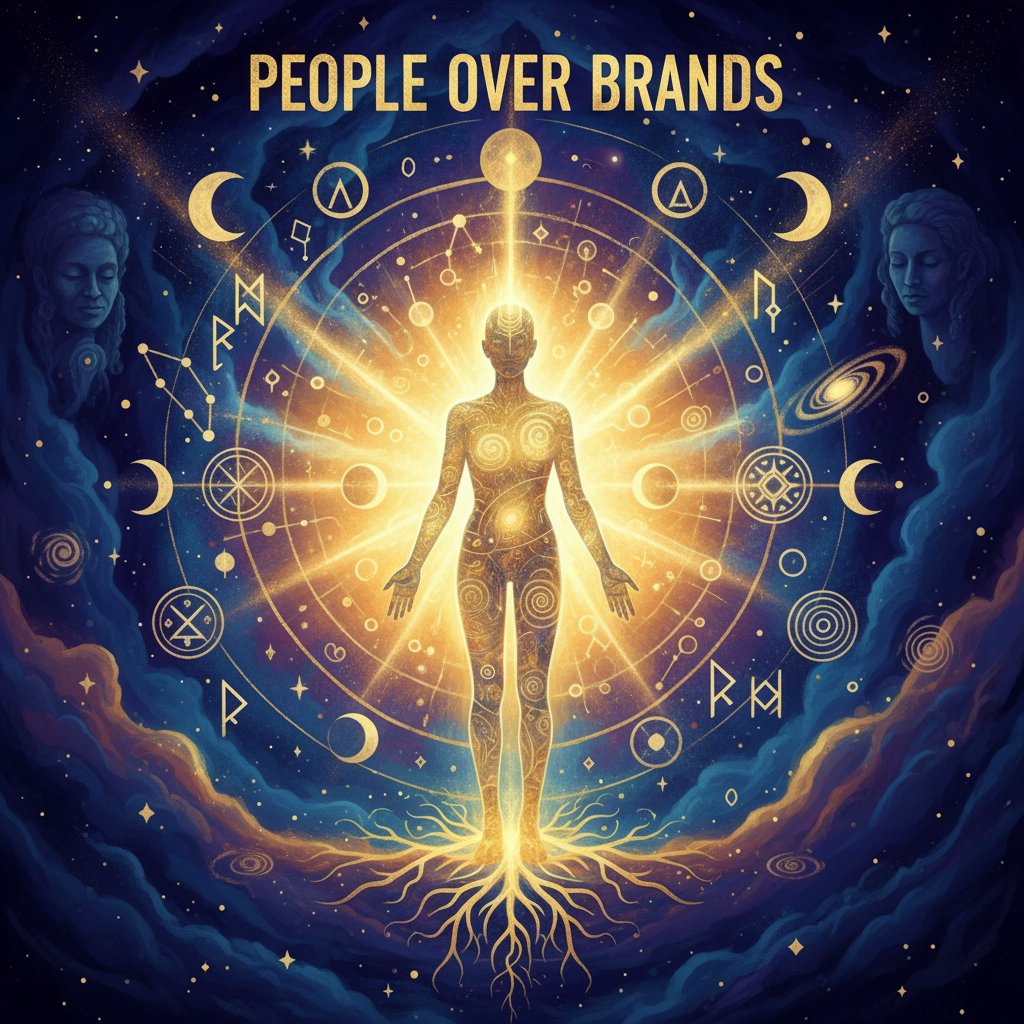 MonroeEjiogbe's tweet image. Real people win online. In 2025, we trust voices that show heart, lineage, and real experience: not polished corporate scripts. For spiritual teachers, this is liberation: your story and your presence are your superpower. Share your true self. #PersonalBrand #SpiritualTech #Ances