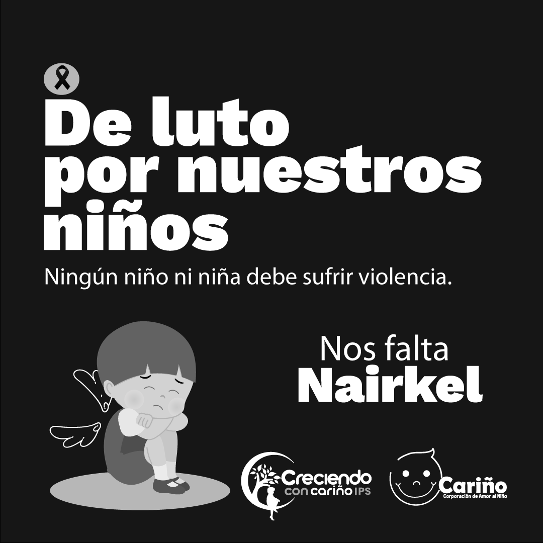 Nairkel Botía Manrique, 4 años.
Su nombre debería estar en la lista del jardín, no en una noticia de crimen. No murió, lo mataron a golpes.
Un niño que muere por maltrato es la prueba de que fallamos como sociedad. Hoy lloramos a Nairkel y a la infancia que seguimos sin proteger.