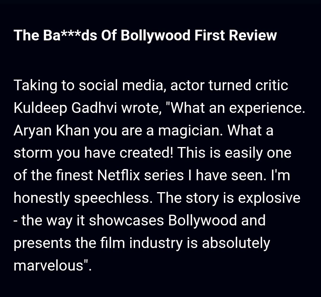 #TheBadsOfBollywood  #AryanKhan 
#TheBadsOfBollywoodOnNetflix