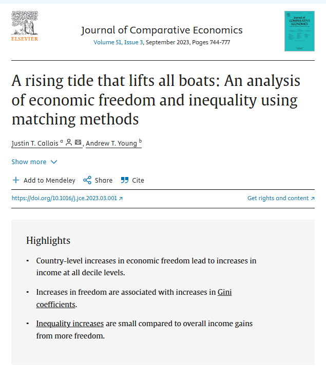 The book looks interesting. Its good that we return to discussing the dos and don’ts for policymakers. But any good "big overview" of the Washington Consensus's effects starts with the two papers here. 

In fact, these two works by <a href="/ez_angus/">Angus “burnt ends" Grier 🦧🍄🚀🥃</a> and Robin Grier and <a href="/JustinTCallais/">Justin Callais</a>