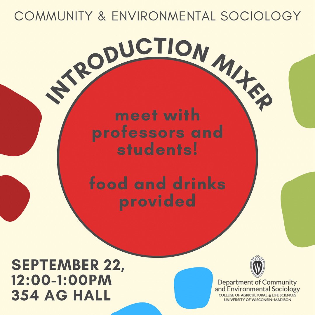 Join us for a C&amp;E Soc beginning of semester party! The event is informal, and you won’t have to stay the whole time. RSVP to Megan at her email by September 18 and include any dietary restrictions. See you there!