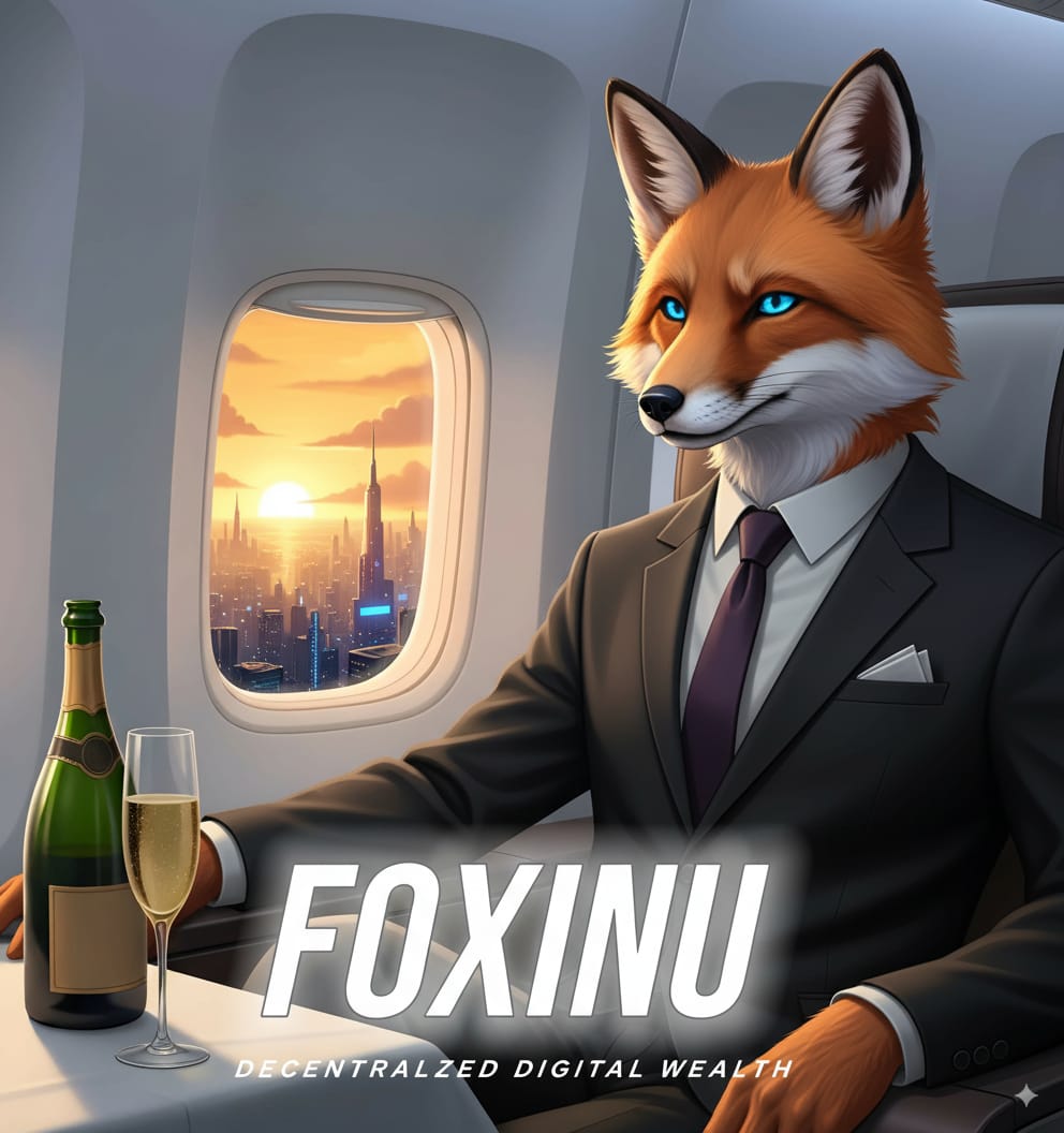 First class only. 🥂🦊
FOXINU isn’t chasing trends — he’s flying above them.

$FINU = decentralized digital wealth. 🚀💼