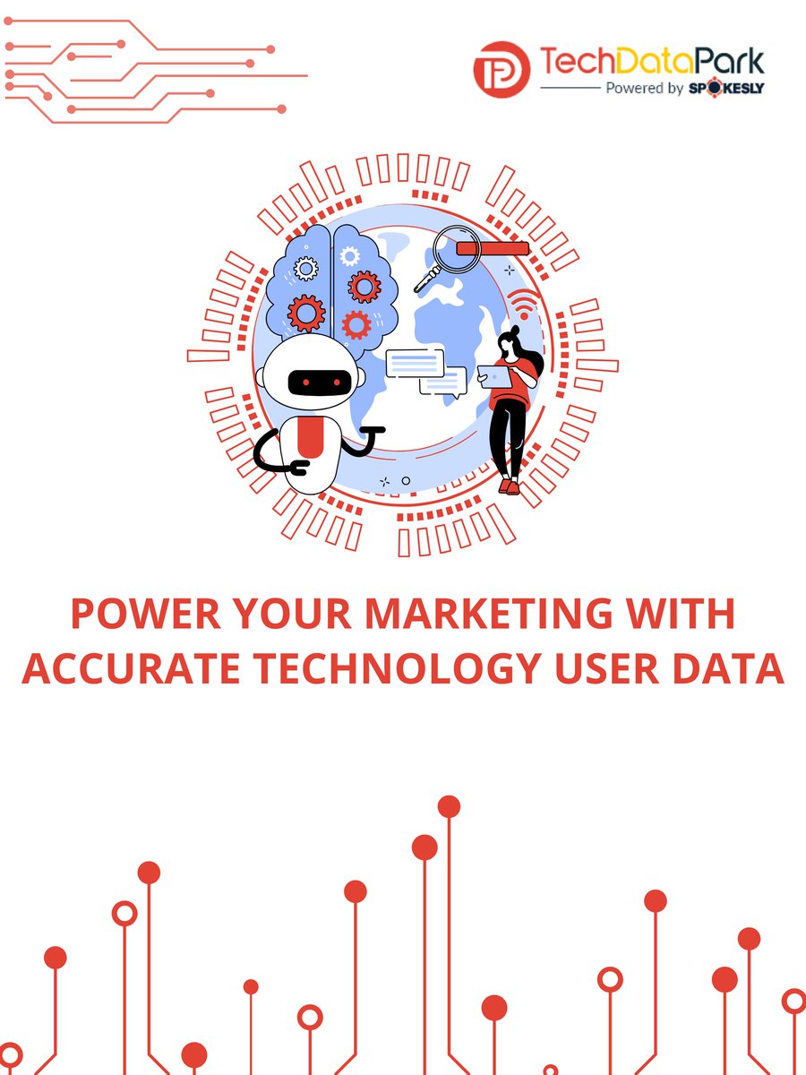 techdatapark's tweet image. Boost your marketing campaigns with accurate technology user data.
TechDataPark empowers your business with insights that drive results.
#TechData #B2BMarketing #DataDriven #TechDataPark