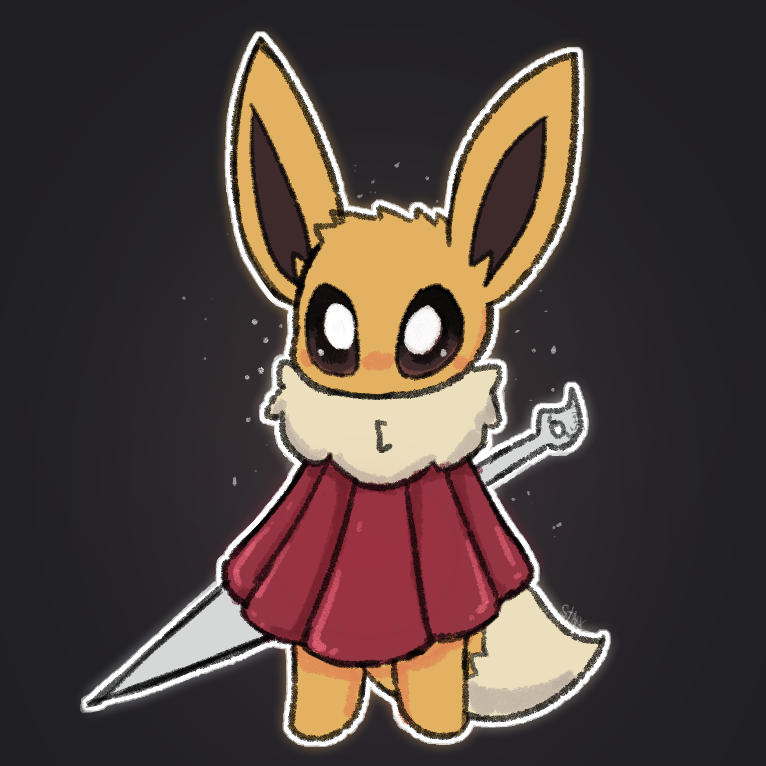 PrairieStenx's tweet image. eevee silksong