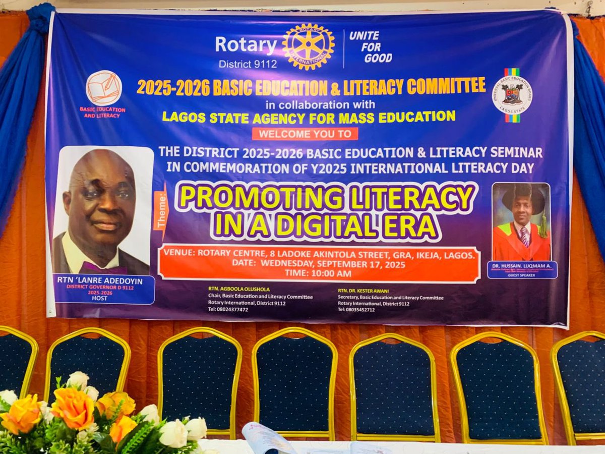 LAGOS STATE AGENCY FOR MASS EDUC tweet media