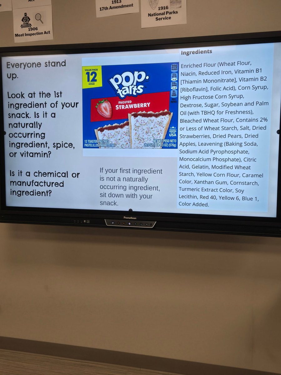 MrsLeeHistory's tweet image. Had fun playing The Food Game with my kids to introduce the Progressive Era and preview Upton Sinclair&apos;s The Jungle! #historyclass #episodicteaching