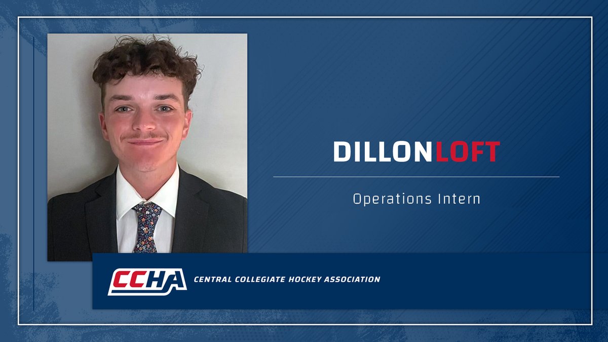 CCHAHockey's tweet image. Welcome to the CCHA, Dillon!  

📰 tinyurl.com/3d8dcy6e 

#CCHAHockey