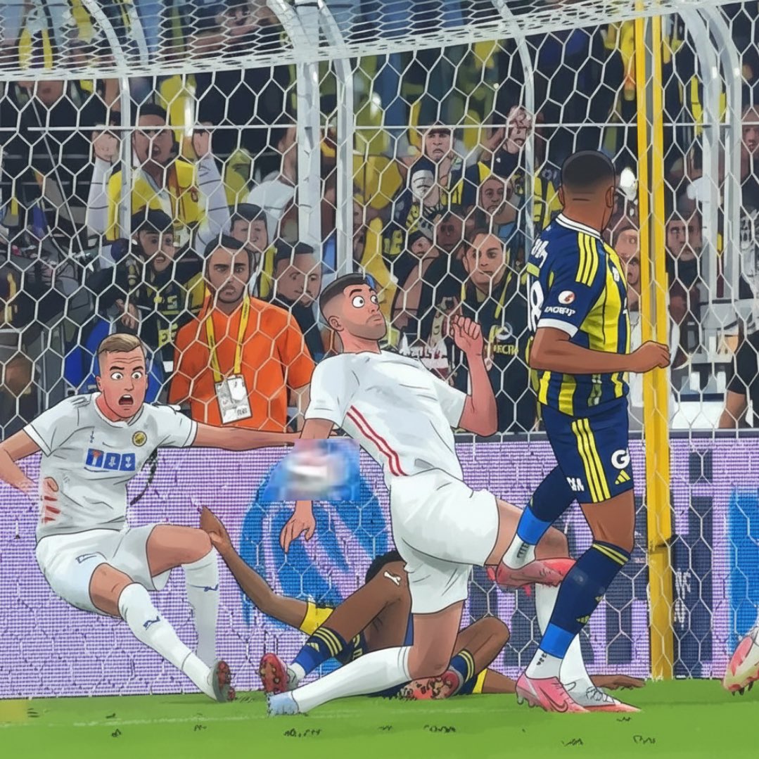 Tartismalar's tweet image. Bu pozisyon tartışmasız penaltı. 
- Kol doğal konumda değil.
- Kol topu süpürüyor yani el topa gidiyor.

Topun dizden sekmesi önemli değil, Güven’in bilinçli olarak vurduğu top kendi eline çarpsaydı o zaman oyun devam ederdi fakat sekmelerde doğal konum yoksa penaltı verilir.…