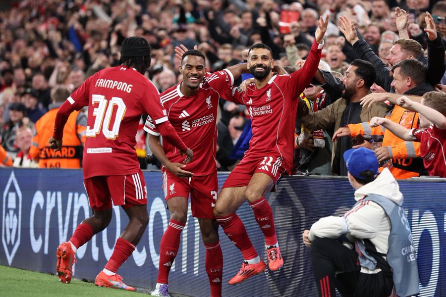 No Liverpool fan can skip without dropping a like for the king Mo Salah 👑