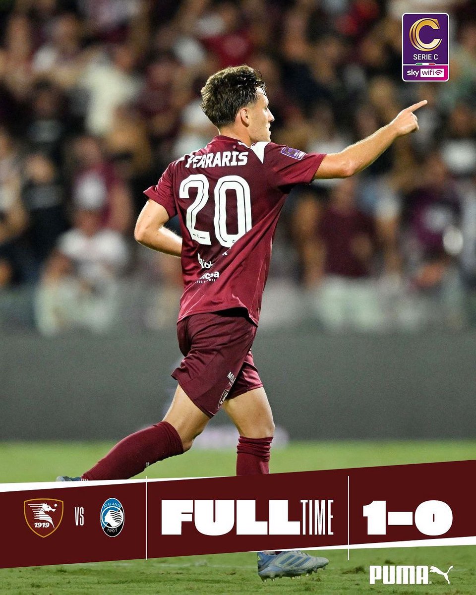 𝐀𝐍𝐂𝐎𝐑𝐀 𝐍𝐎𝐈 𝟒/𝟒 ✅🇱🇻

#SalernitanaAtalantaU23 #avantibersagliera #salernitana