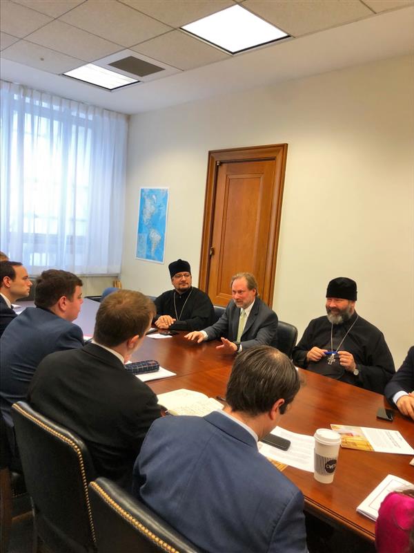 Fascinating discussions today <a href="/AtlanticCouncil/">Atlantic Council</a> and on Capitol Hill with <a href="/vkaramurza/">Vladimir Kara-Murza</a> and Russian clergy about the religious persecution by the Russian Orthodox Church - Moscow Patriarchate and the Church's support for Moscow's war on Ukraine.