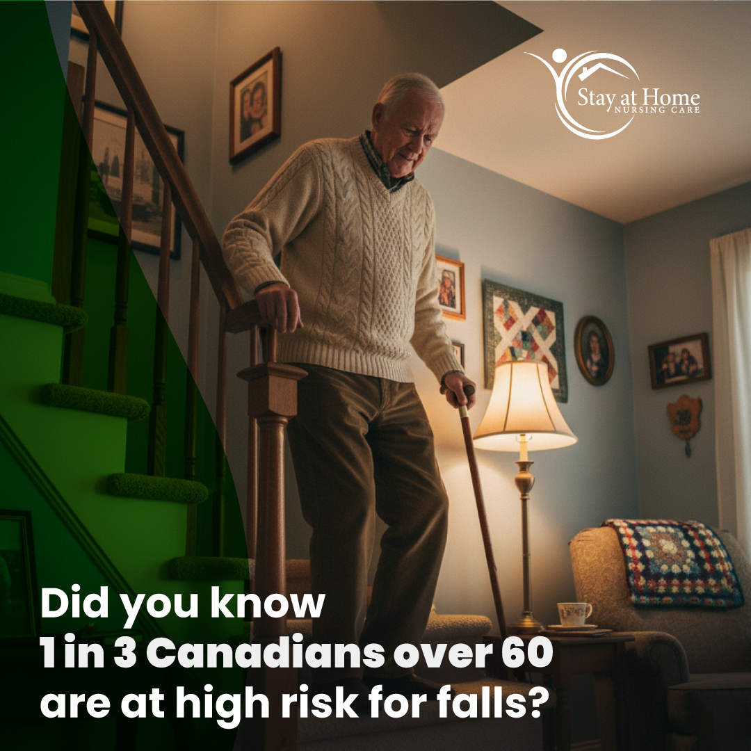 StayNursing's tweet photo. Did you know 1 in 3 Canadians over 60 are at high risk for falls? Home care makes aging at home safer. Learn how here https://t.co/YBN4dSys2R
#HomeCare #AgingInPlace #HamiltonHomecare #HomecareNiagara #TorontoHomecare #HamiltonCare #NiagaraSeniors #TorontoSeniors #ElderCare https://t.co/No9fVCNjaN