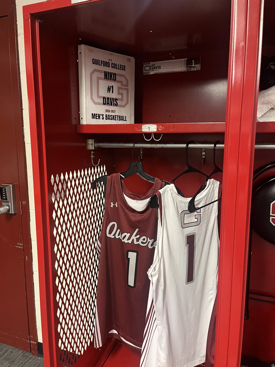 After a great visit with Coach DeLoof and Coach Baker, I am blessed to receive an offer from Guilford College!