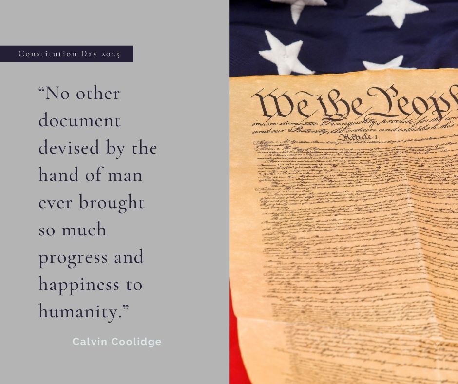 📜 🗽 Happy Constitution Day! Today commemorates the signing of the US Constitution in Philadelphia on September 17, 1787.