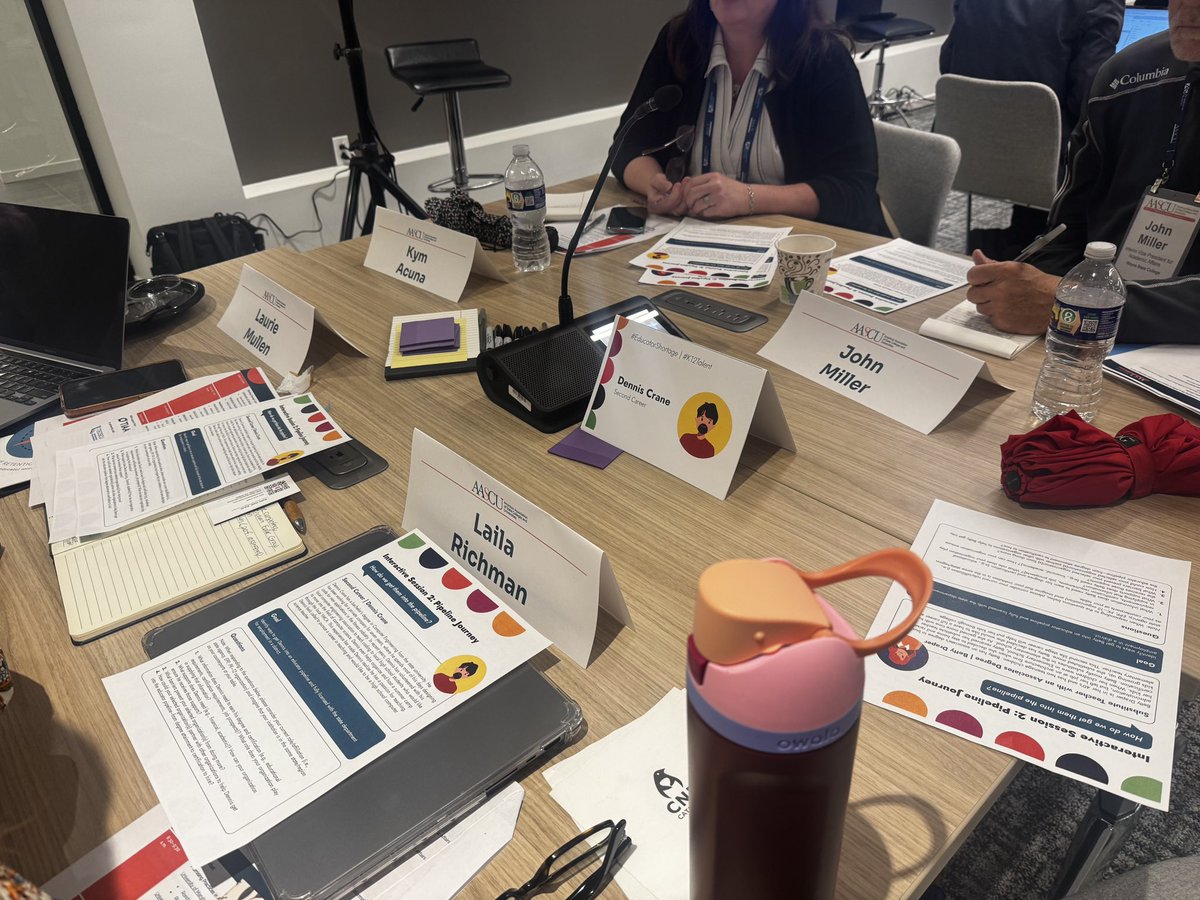 Great work being done across the country addressing educator shortage. Thank you <a href="/AASCU/">AASCU</a> for the opportunity to engage with experts in the field. <a href="/_AASPA_/">AASPA</a> <a href="/Coashjohnson/">Kelly Coash-Johnson</a> <a href="/UNL_CEHS/">Nebraska College of Education and Human Sciences</a>