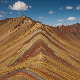 In_Nomine_'s tweet photo. Hay una montaña de colores naturales en Perú: Vinicunca. https://t.co/OUsGCy5LSx