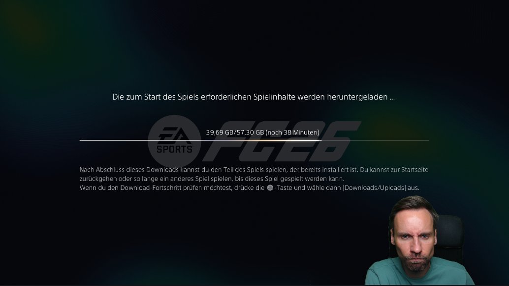 Ich, seit knapp 1 1/2 Stunden... #FC26