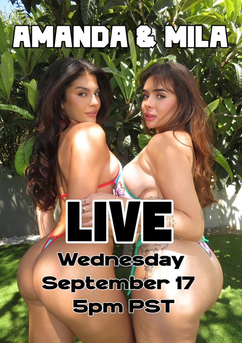 Going live with bestie today @AmandaTrivizas  https://t.co/f1C8XmJLxu https://t.co/HQ2C00edbD<a class="tags" href="/tag/amandatrivizas">@amandatrivizas</a>