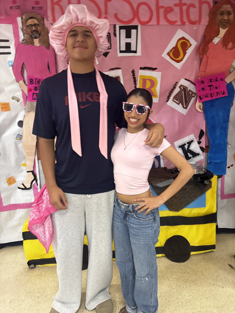 Ranger_StuCo's tweet photo. Hoco day 3: On Wednesdays, we wear pink...and spirit!💕 💗 #riverside4ever @vlara_82 @XLugo_RHS https://t.co/wRD78gbL42