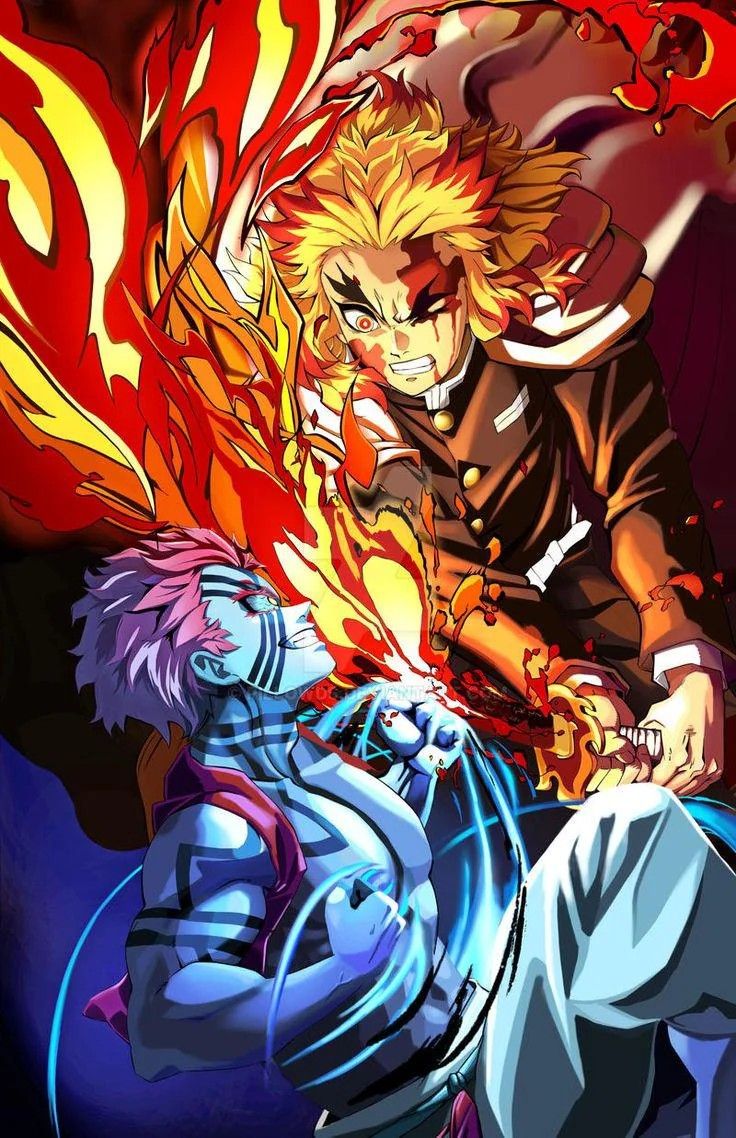 sriram_tejj's tweet photo. Why anime is GOAT..
In 2019 crying over Rengoku,
In 2025 crying over Akaza who killed Rengoku...
This is the Anime❤️🩹
#Deamonslayer https://t.co/uyhzJ5F1Zm