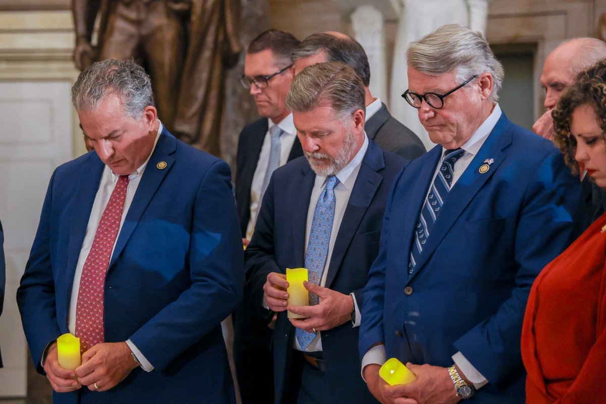 I was honored to join my House colleagues to remember the life and legacy of Charlie Kirk. Charlie was a bold champion of conservative principles and free speech, and a great American who loved this country. His legacy will continue to inspire and shape future generations.