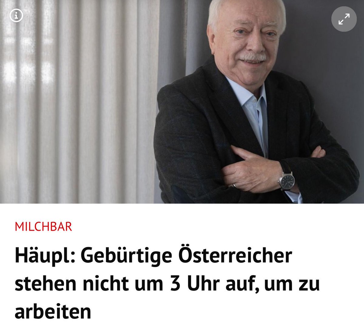 Luxuspension, Chauffeur und Stadt-Wien-Auto – während unsere Pensionisten abkassiert werden. Und dann hat er auch noch die Frechheit, die Österreicher zu beleidigen! Einfach nur ekelhaft.