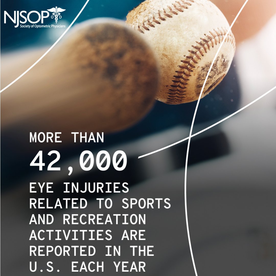 NJeyedocs's tweet photo. The season to protect your eyes is in full swing. Learn how most sports-related eye injuries can be prevented. 

Find an NJSOP doctor near you.
https://t.co/X5WsIHTzw2

#EyeDeserveMore #NJSOP #AOA https://t.co/2N9fy26SCE