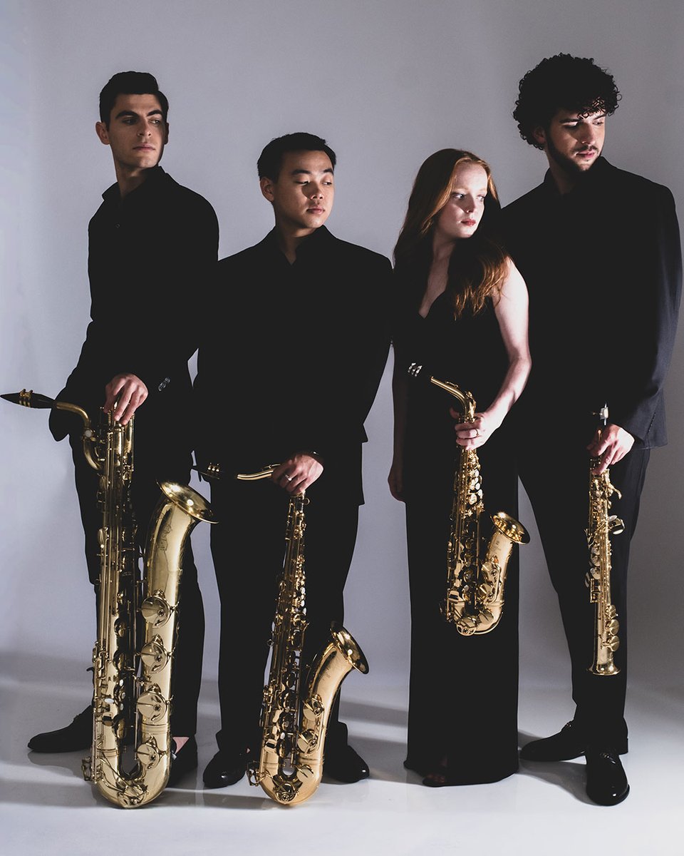 Meet the Cerus Quartet—winners of the 2025 Fischoff Gold Medal and a dynamic ensemble redefining what chamber music can be. 🎷 

Discover their journey, their sound, and what excites them most ahead of their performance this Sunday. ✨

ow.ly/uhuU50WVpGs