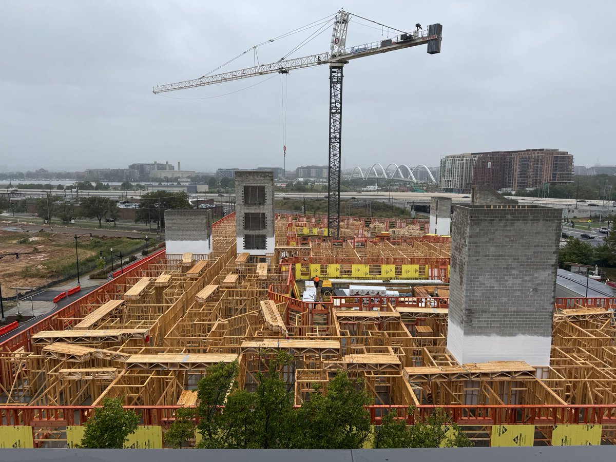 DC_PSC's tweet image. Great to see construction on our Community Heat Pump pilot project at Barry Farm up close! Our staff joined @DOEE_DC for a tour by @HamelBuilders &amp;amp; @POAHCommunities. These kinds of innovative pilot projects are paving the way for large-scale clean energy solutions in D.C.