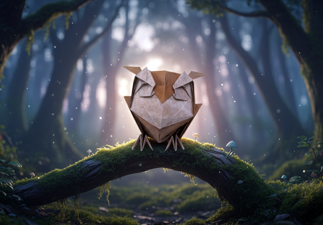 Owl by Roman Diaz, folded by me in a Luminous Thai #2 24x24 cm
origami-shop.com/luminous

Should I publish the diagram one day ? Let me know ...

 #origami #nicolasterryorigami #origamishop #luminousthai #owl #origamiowl