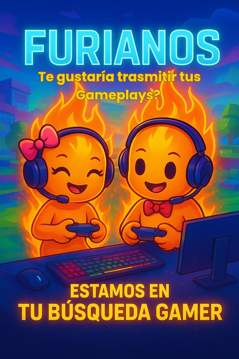 furianos_'s tweet photo. 💣🎮 ¡Gamers de todos los niveles, únanse a Furianos! 📛
Tus gameplays pueden ser épicos, divertidos o simplemente tuyos: aquí todos tienen un lugar.
🔥Envíanos un DM o en discord a karolina_sofia y que comience la acción. La diversión apenas empieza..
#Gamers #streamers #ROBLOX https://t.co/eKXP9atYPw