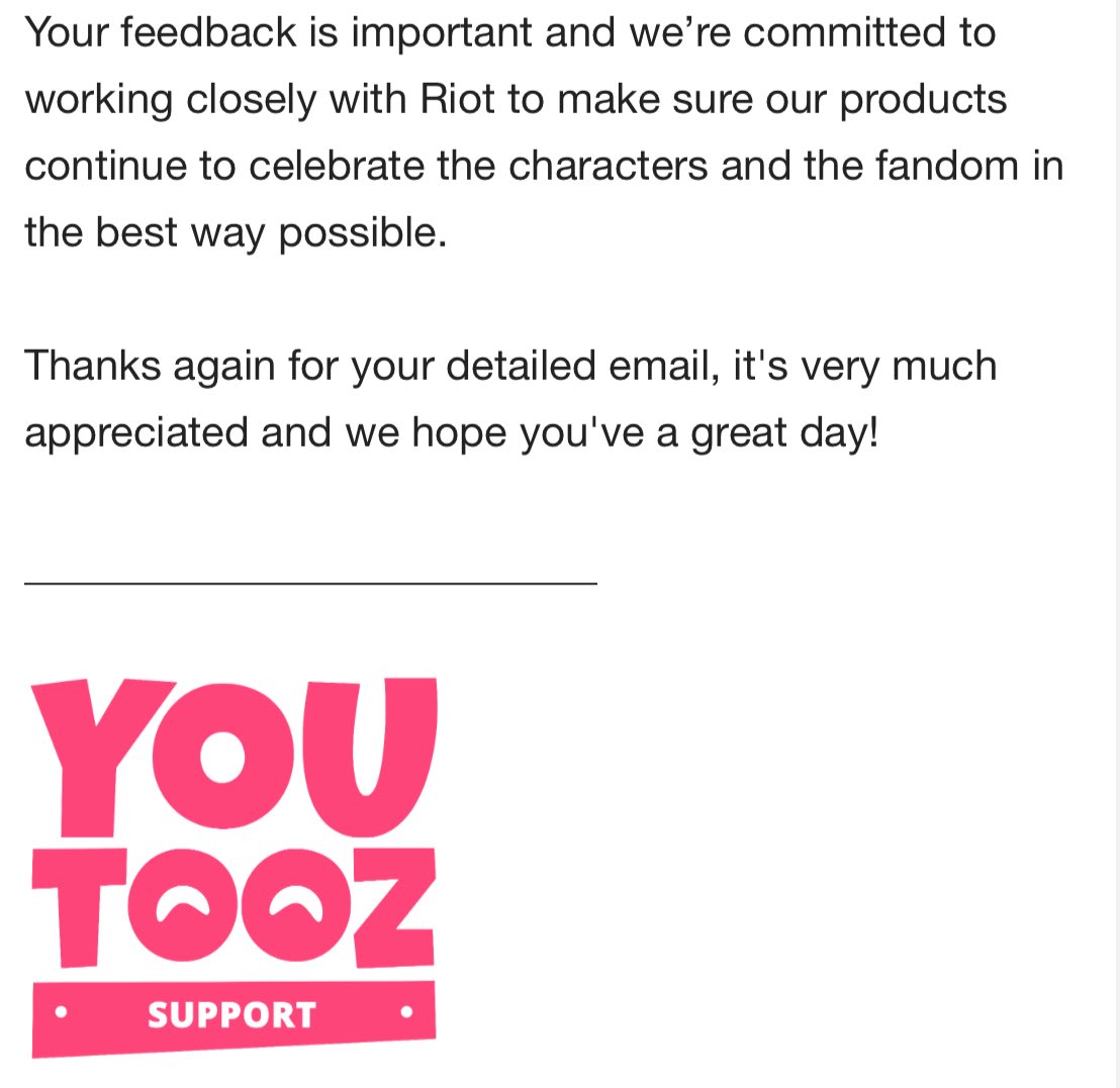 guys, i got a response from youtooz. i think you might all want to read this.