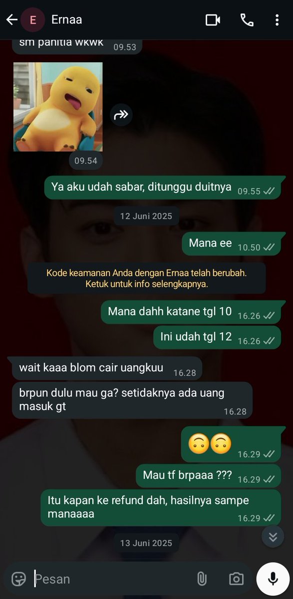 Zefranoi's tweet photo. Asu cape banget utang https://t.co/hmc2gyN8o9