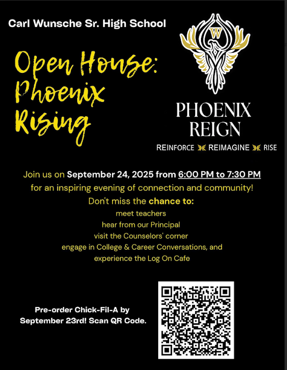 We're looking forward to seeing everyone at Open House on Sept. 24th! Meet your students' teachers, hear important information on College and Career Readiness, and attend Q&amp;A sessions with staff. There will be food on-site, and many opportunities to connect and collaborate!