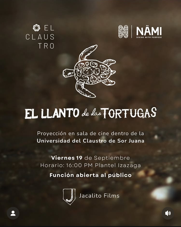Viernes 19 de septiembre en el <a href="/U_ElClaustro/">El Claustro</a> 📍 Sala de cine, plantel Izazaga 👩🏻‍💻 Q&amp;A con <a href="/jaimevillag/">Jaime Villa</a> y <a href="/victoriaareiano/">victoria 🫧</a> 

¡Les esperamos! 🐢🫧