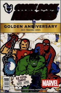 2025 Topps Comic Book Heroes Golden Anniversary Trading Card Box <a href="/MVPSportsCardz/">MVP Sports Cards</a> #whodoyoucollect #thehobby #tradingcards #cards #cardcollector #Topps #letitrip